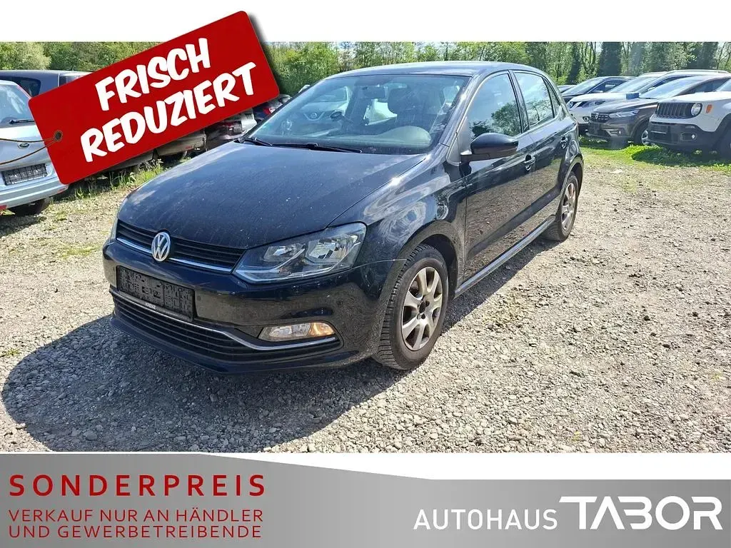 Gebraucht VW Polo Comfortline 90 PS (66 kW) 2016 Schwarz Limousine