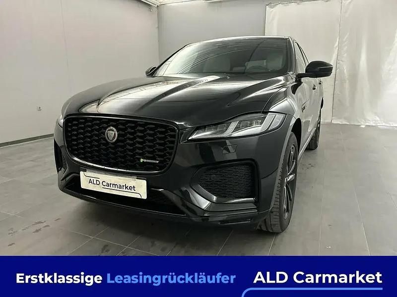 Lackierung: > santorini black Gebraucht 2022 Jaguar F-Pace R-Dynamic SUV | 34.480 € (Superpreis) - Bild 1/4