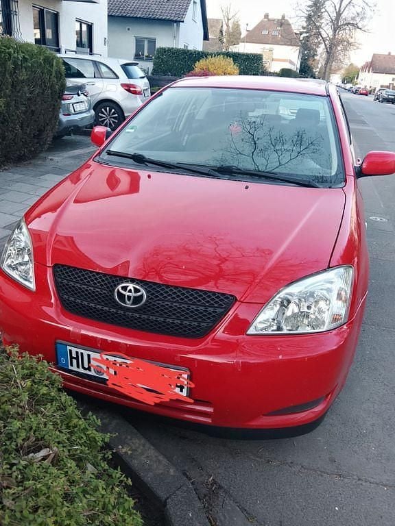 Gebraucht Toyota Corolla Sol 97 PS (71 kW) 2002 Rot Limousine