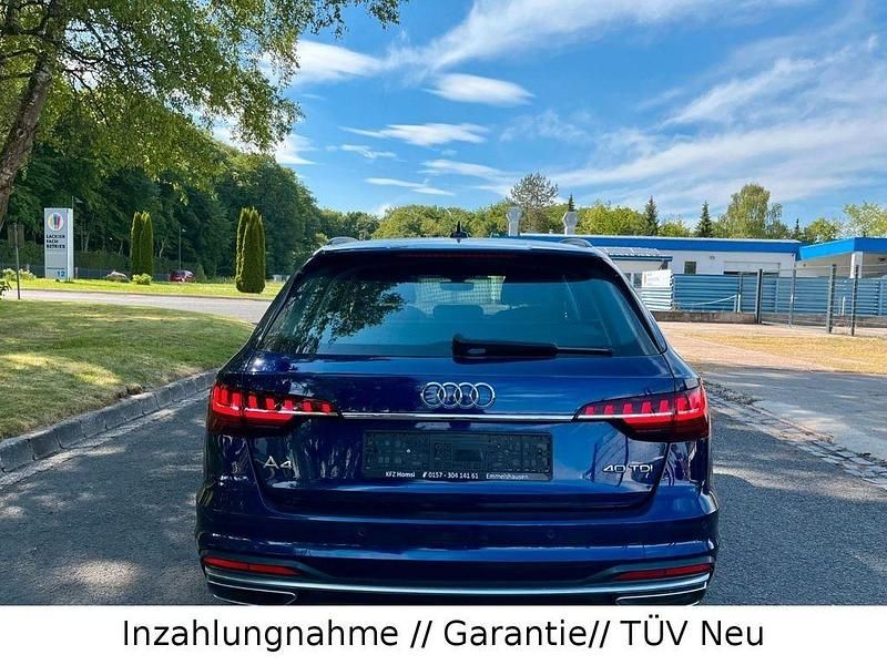 Usata Audi A4 Advanced 190 CV (139 kW) 2020 Blu Station wagon