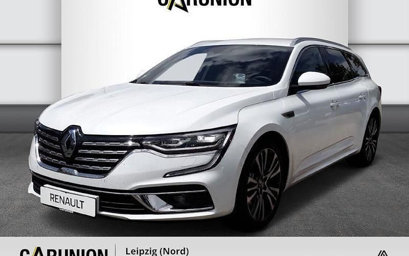 Perlmuttweiß metallic Gebraucht 2022 Renault Talisman GrandTour Initiale Paris Kombi | 33.995 € (Teuer) - Bild 1/4