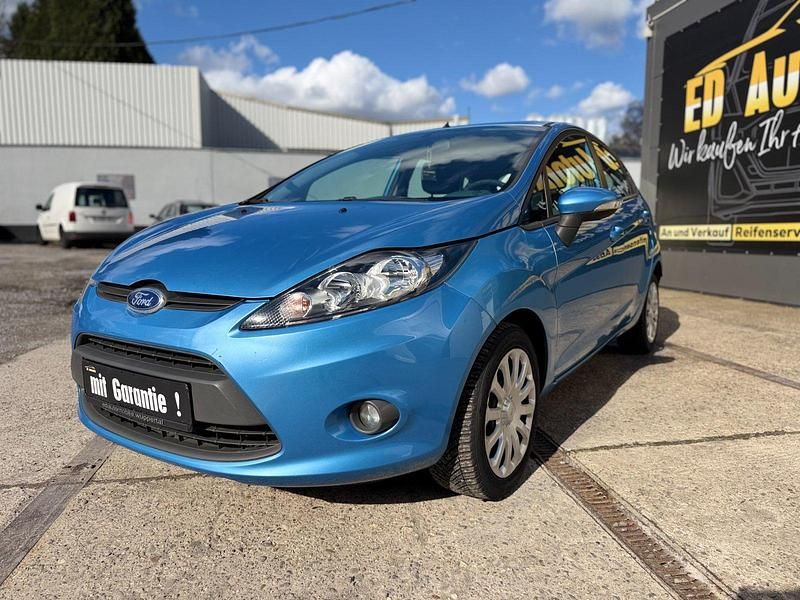Gebraucht Ford Fiesta 82 PS (60 kW) 2009 Blau Kleinwagen