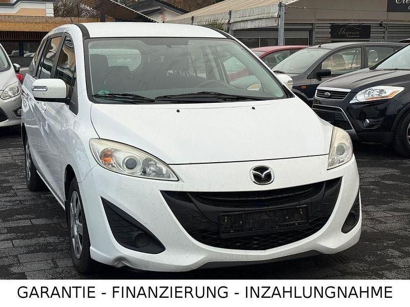 Weiß Gebraucht 2014 Mazda 5 Prime-Line Van / Kleinbus | 3.150 € (Etwas zu teuer) - Bild 1/4
