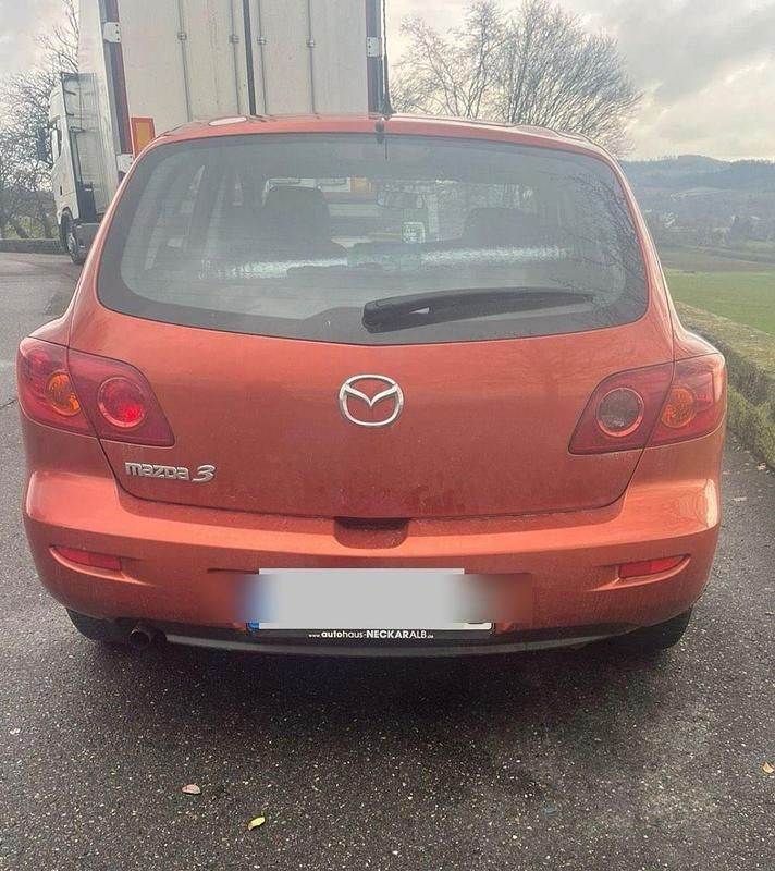 Gebraucht Mazda 3 Comfort 105 PS (77 kW) 2005 Orange Kleinwagen
