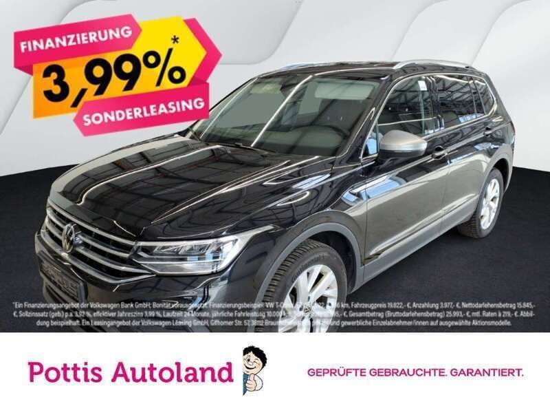 Schwarz Gebraucht 2024 VW Tiguan Allspace Life SUV | 35.777 € (Guter Preis) - Bild 1/3