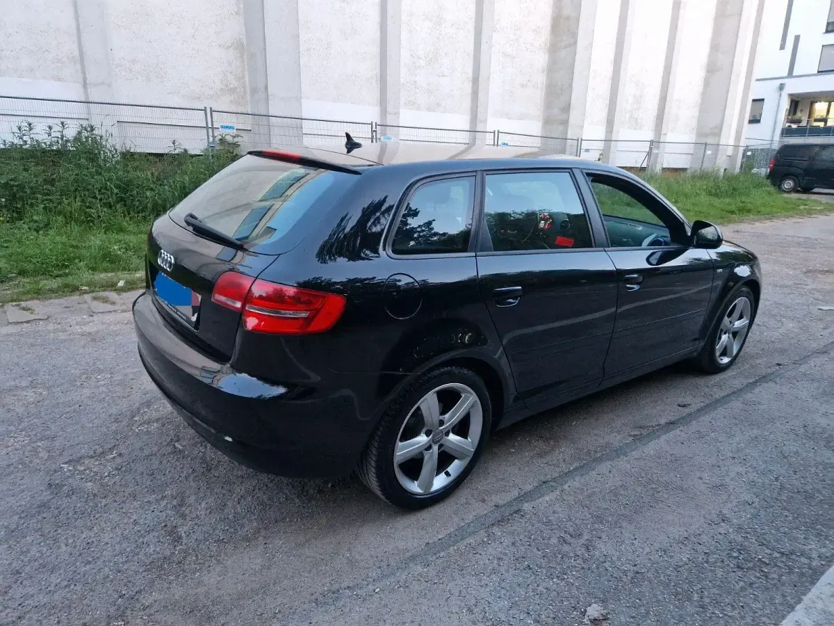 Gebraucht Audi A3 S-Line 125 PS (91 kW) 2009 Schwarz Kleinwagen