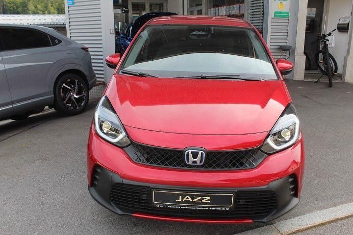 Gebraucht Honda Jazz Advance 122 PS (89 kW) 2025 Premium crystal red metallic Kleinwagen