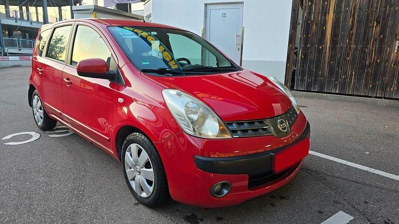 Second-hand Nissan Note Acenta 88 CP (64 kW) 2006 Roșu Hatchback