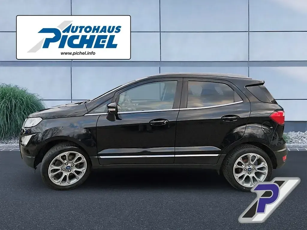 Gebraucht Ford Ecosport Titanium 125 PS (91 kW) 2018 Schwarz(metallic) SUV