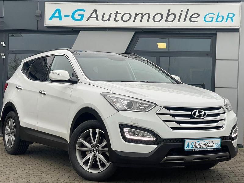 Gebraucht Hyundai Santa Fe Style 197 PS (144 kW) 2013 Weiß SUV