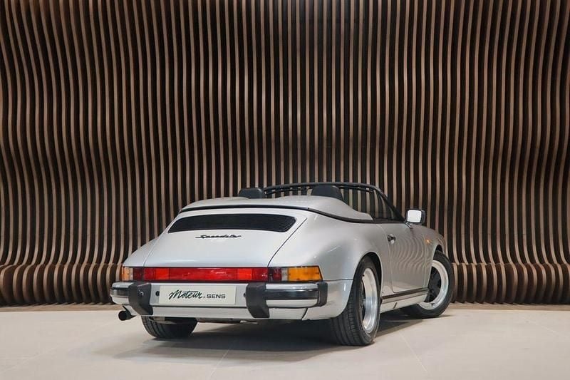 Usata Porsche 911 1989 Argento Cabrio