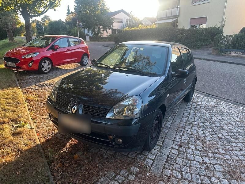 Schwarz Gebraucht 2003 Renault Clio II Kleinwagen | 1.000 € (Fairer Preis) - Bild 1/4