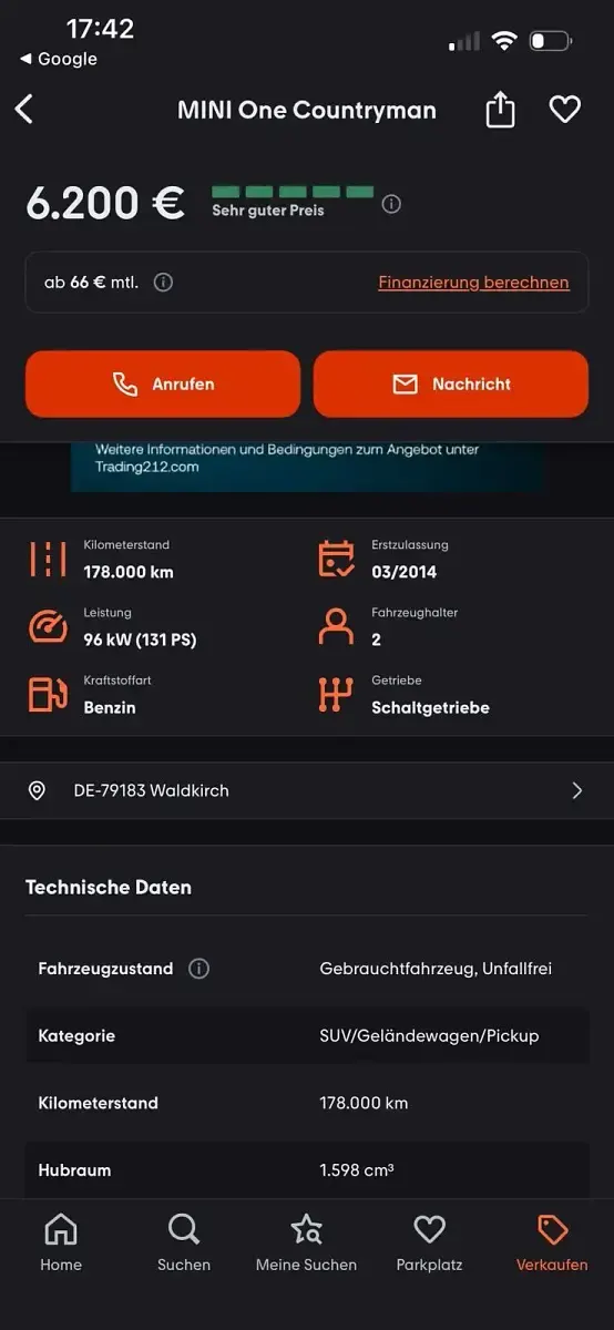 Gebraucht Mini Countryman 2014 SUV