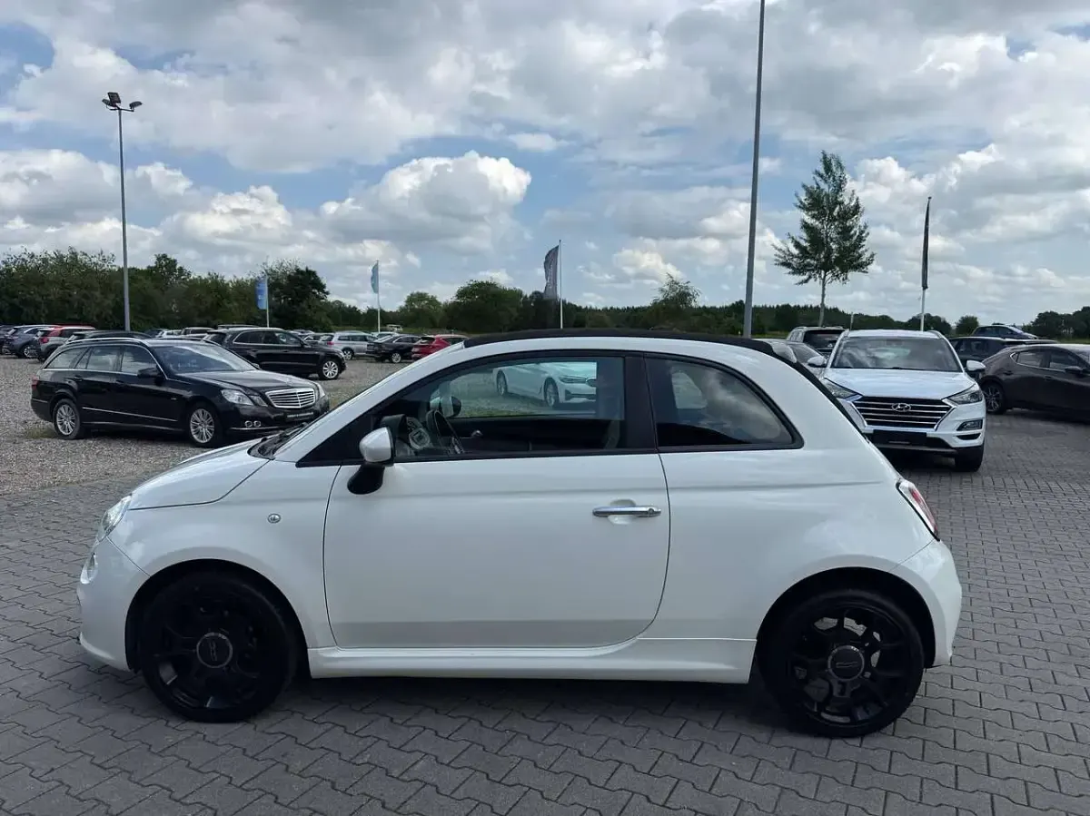 Gebraucht Fiat 500C S 86 PS (63 kW) 2014 Colore esterno (gelato weiss) Cabrio