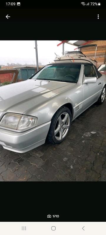 Second-hand Mercedes SL300 1992 Argintiu Cabrio