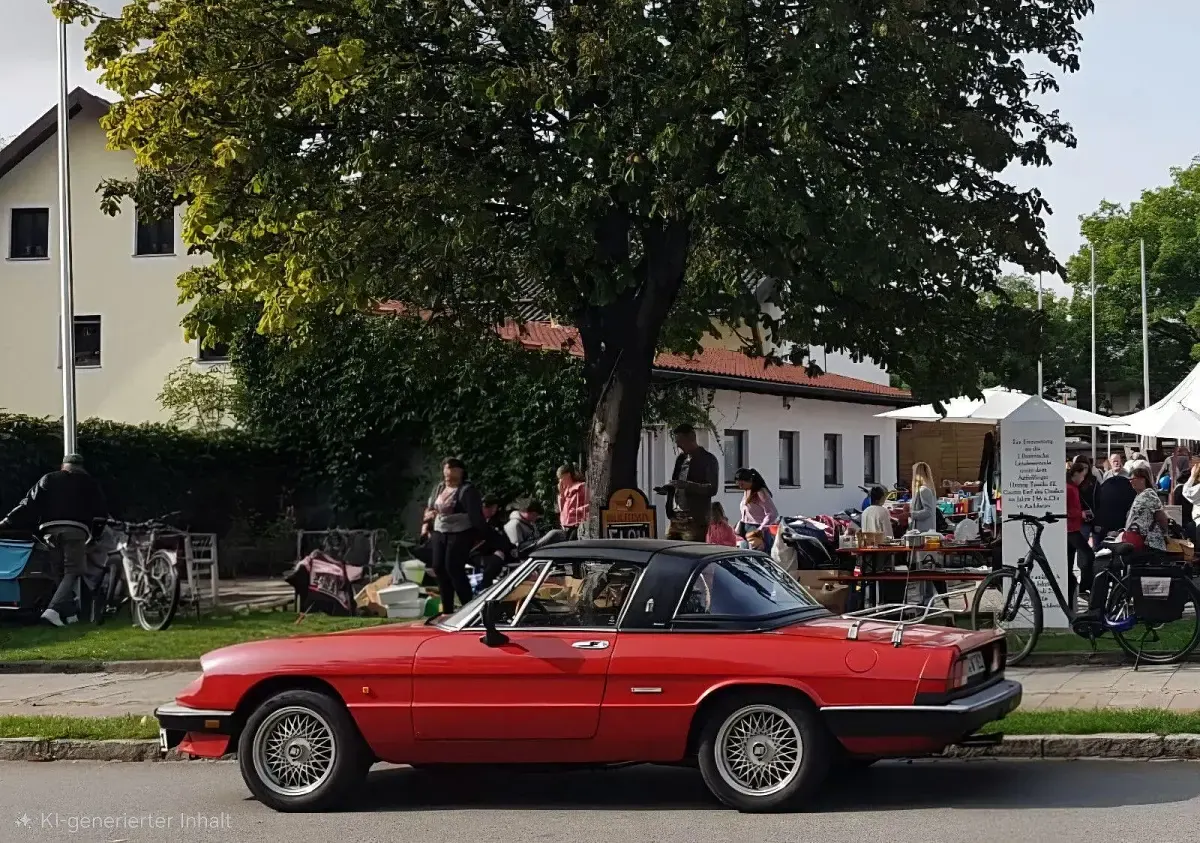 Gebraucht Alfa Romeo Spider 116 PS (85 kW) 1989 Rot Cabrio