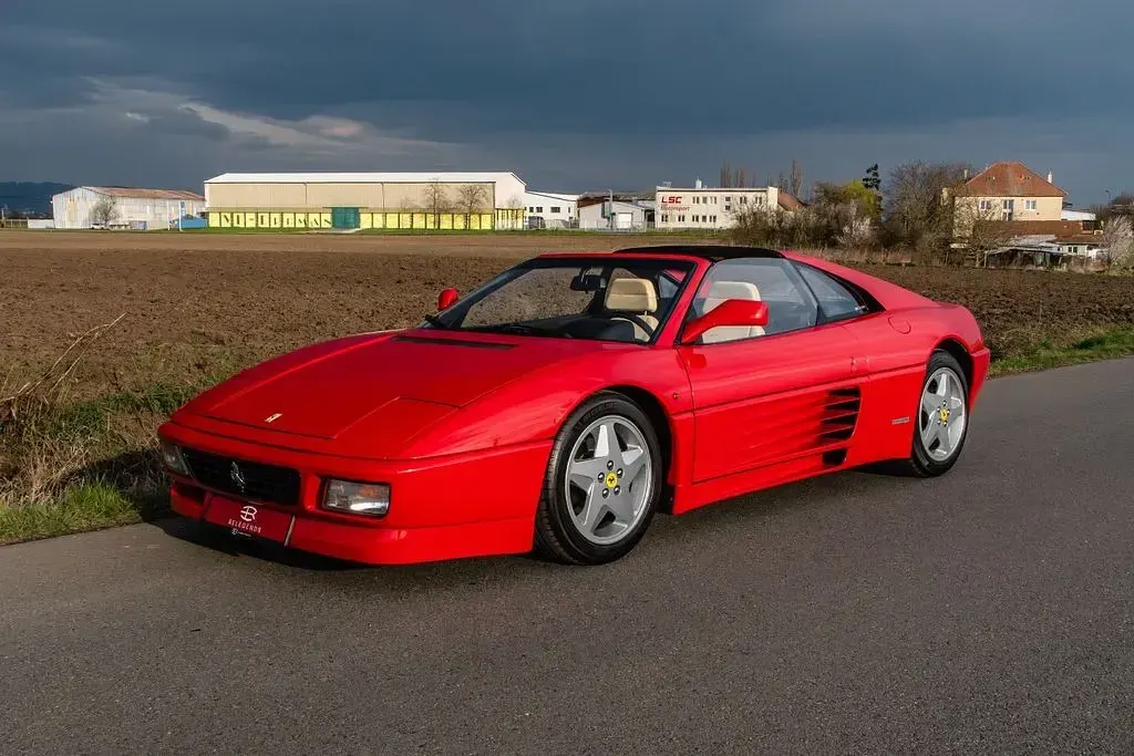 Second-hand Ferrari 348 320 CP (235 kW) 1994 Roșu Cabrio