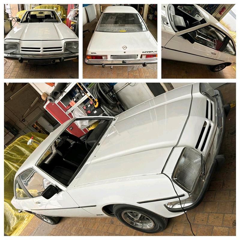 Weiß Gebraucht 1977 Opel Manta S Coupé | 10.500 € - Bild 1/4