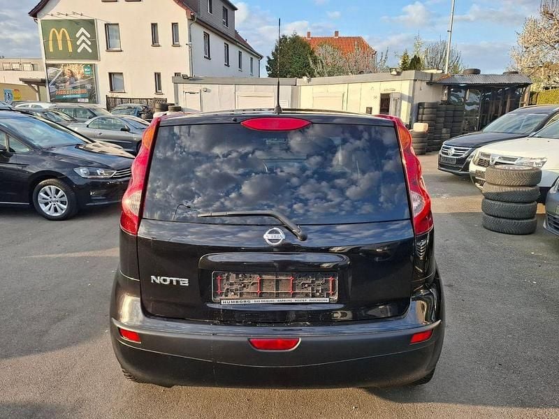 Second-hand Nissan Note Acenta 88 CP (64 kW) 2009 Negru Hatchback