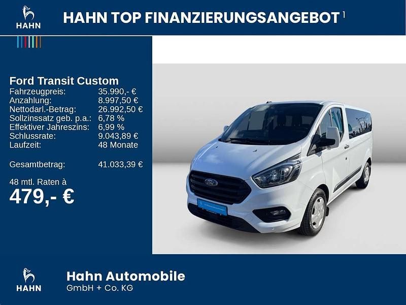 Gebraucht Ford Transit Custom Trend 131 PS (96 kW) 2023 Weiß Van / Kleinbus
