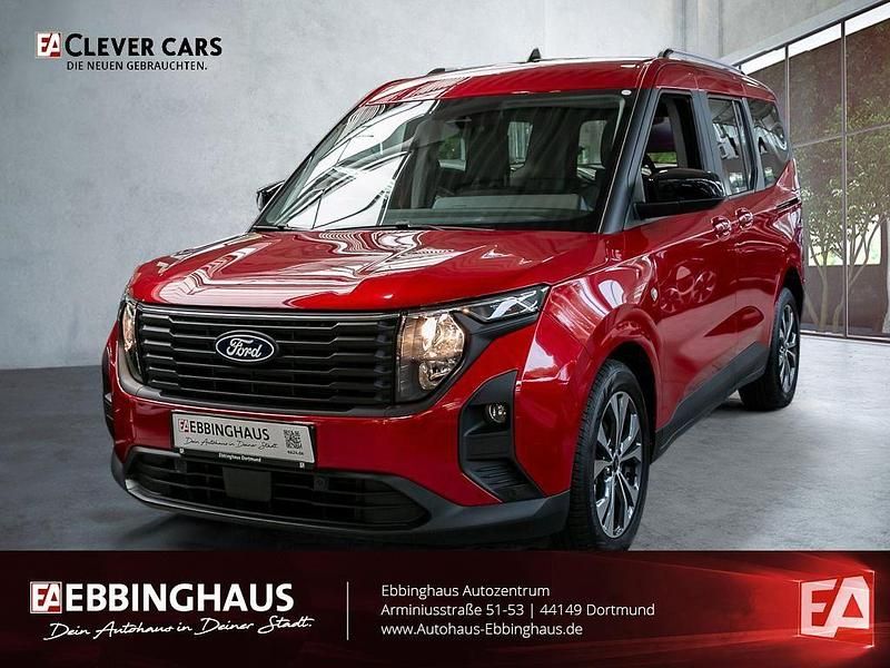 Rot Gebraucht 2024 Ford Tourneo Courier Titanium Van / Kleinbus | 27.499 € (Fairer Preis) - Bild 1/4