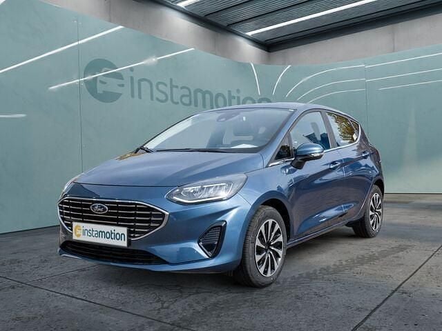 Gebraucht Ford Fiesta Titanium 125 PS (91 kW) 2023 Blau Kleinwagen