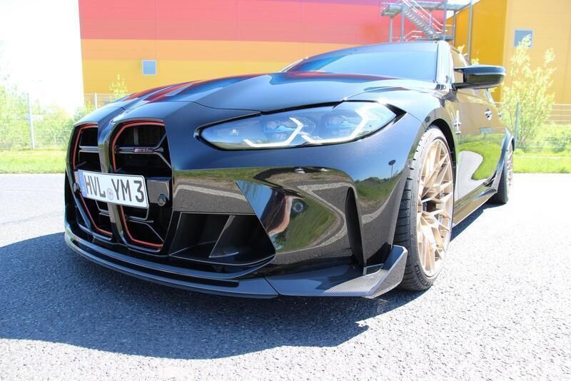 Schwarz Gebraucht 2023 BMW M3 Efficient Dynamics Limousine | 87.900 € - Bild 1/4