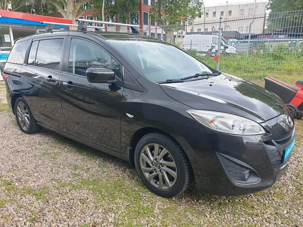 Gebraucht Mazda 5 Edition 116 PS (85 kW) 2012 Schwarz Van / Kleinbus