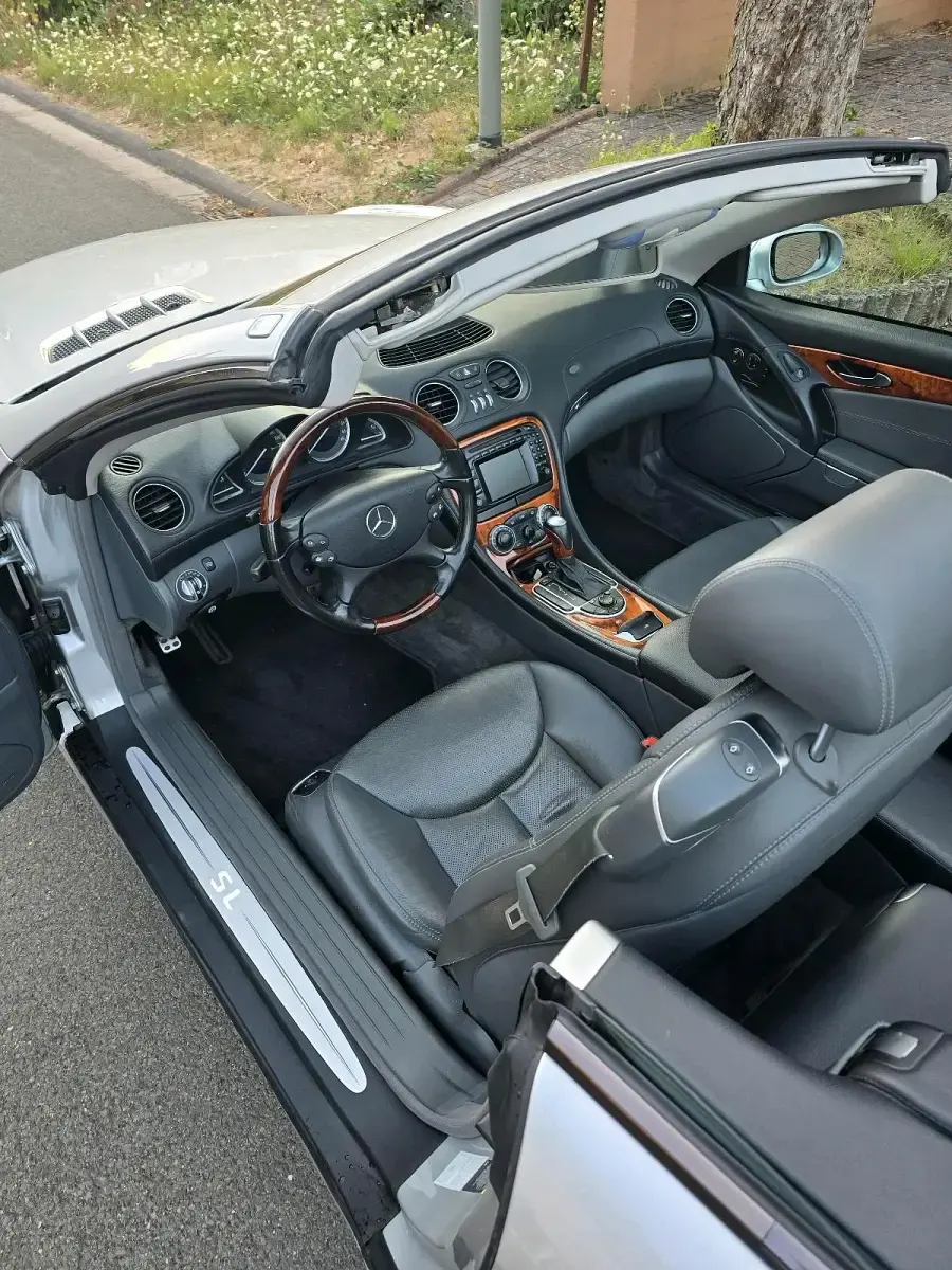 Gebraucht Mercedes SL350 245 PS (180 kW) 2003 Grau Cabrio