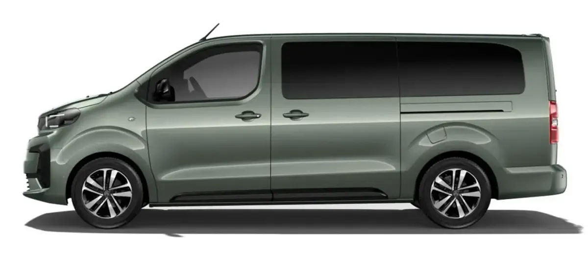 Neu Citroën Spacetourer 179 PS (131 kW) 2026 Kapari grün metallic Van / Kleinbus