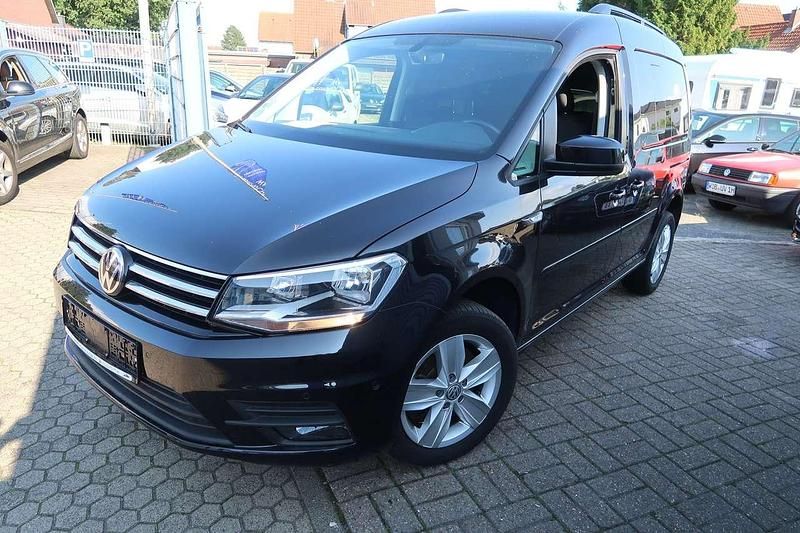 Deep black perleffekt Gebraucht 2017 VW Caddy Comfortline Van / Kleinbus | 18.900 € (Fairer Preis) - Bild 1/4