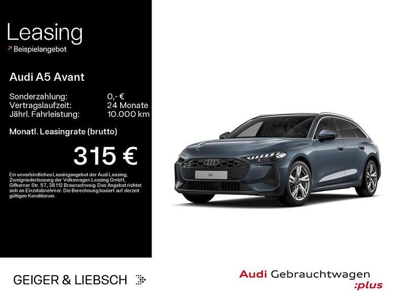 Gebraucht Audi A5 Ambiente 204 PS (150 kW) 2025 Horizontblau metallic Kombi