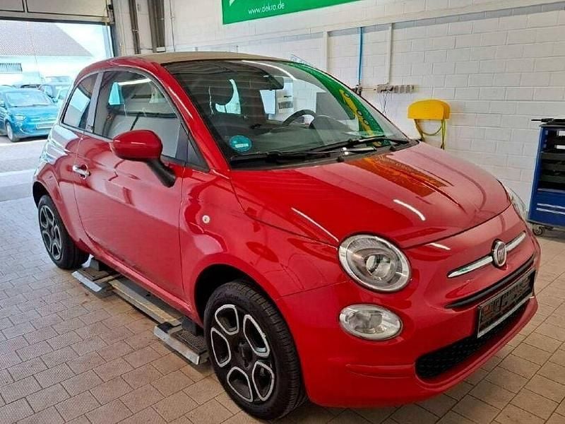 Rot Gebraucht 2023 Fiat 500C Club Cabrio | 13.990 € (Guter Preis) - Bild 1/3