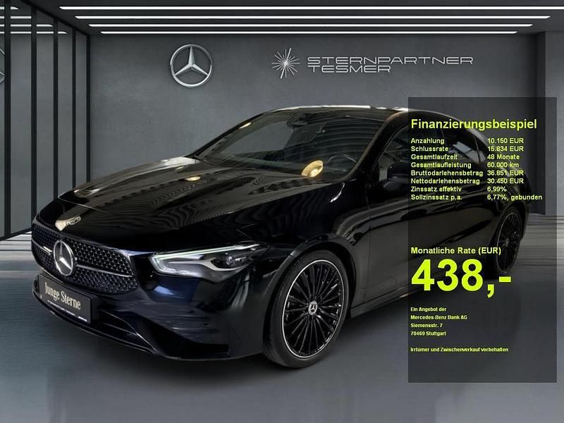 Schwarz Gebraucht 2024 Mercedes CLA220 AMG Limousine | 40.301 € (Etwas zu teuer) - Bild 1/3