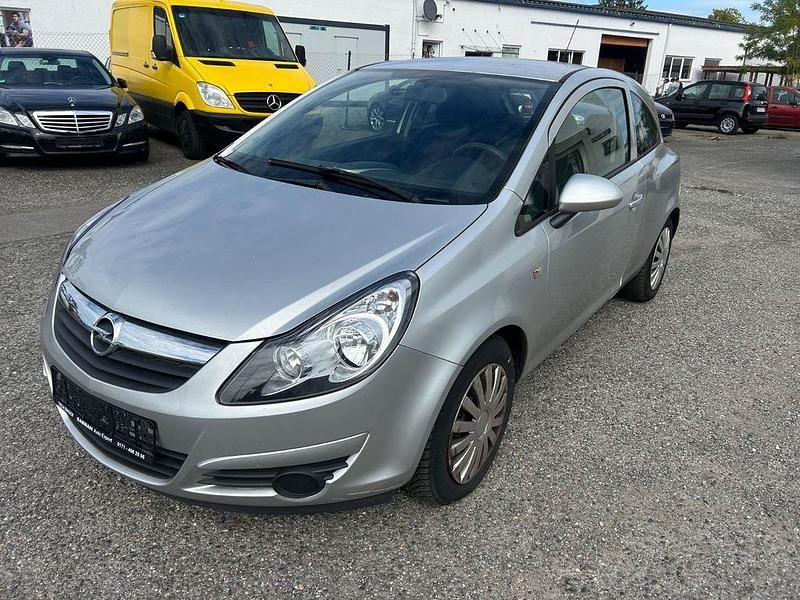 Silber Gebraucht 2009 Opel Corsa Edition Kleinwagen | 2.500 € (Fairer Preis) - Bild 1/4