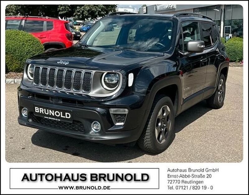 Carbon black metalic (metallic) Gebraucht 2020 Jeep Renegade Limited SUV | 20.900 € - Bild 1/4