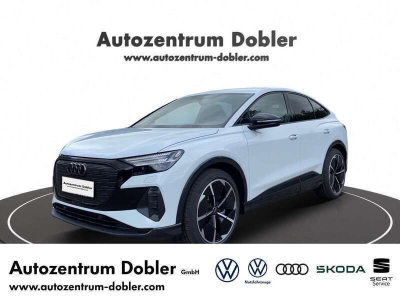 Gletscherweiss Gebraucht 2024 Audi Q4 Sportback e-tron S-Line SUV | 54.880 € (Teuer) - Bild 1/4