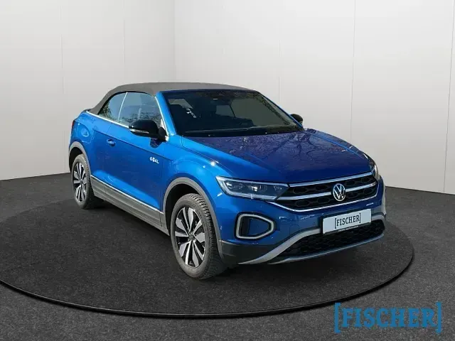 Gebraucht VW T-Roc Cabriolet Goal 116 PS (85 kW) 2025 Blau Cabrio