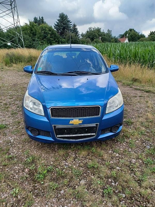 Blau Gebraucht 2009 Chevrolet Aveo Limousine | 1.333 € (Guter Preis) - Bild 1/4