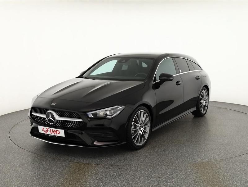 Schwarz Gebraucht 2022 Mercedes CLA200 Shooting Brake AMG line Kombi | 30.990 € (Fairer Preis) - Bild 1/4