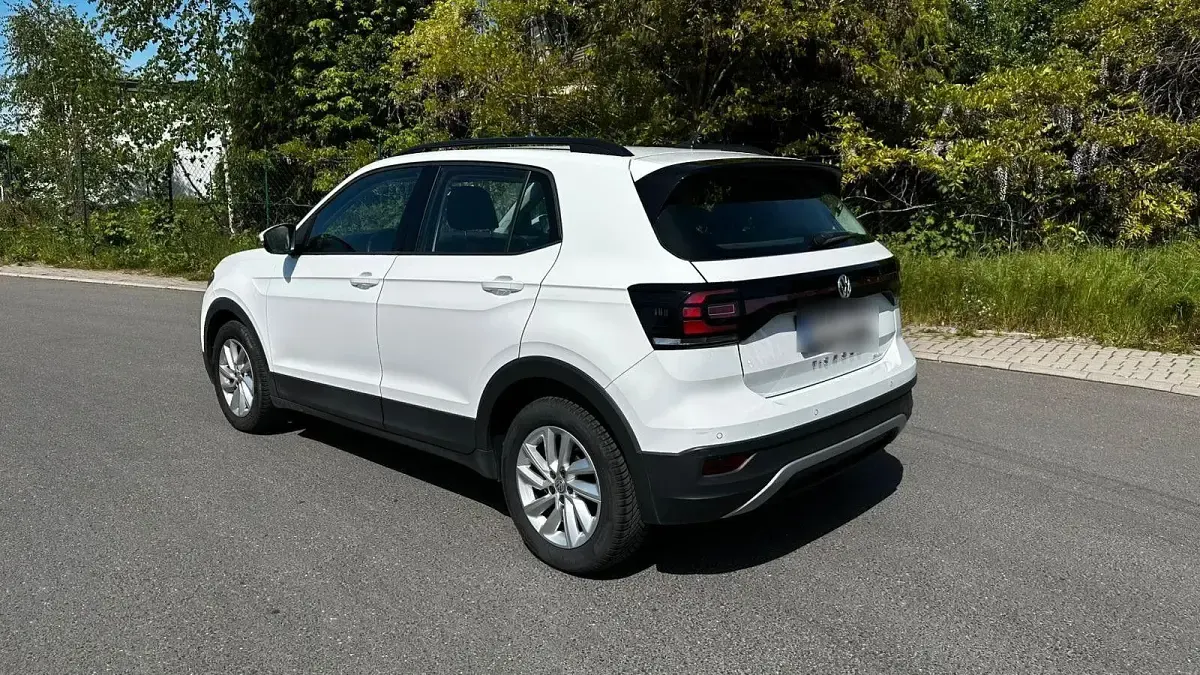 Gebraucht VW T-Cross 95 PS (69 kW) 2019 Weiß SUV