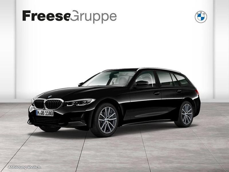 Schwarz Gebraucht 2020 BMW 320e Advantage Kombi | 22.900 € (Fairer Preis) - Bild 1/4