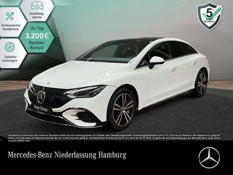 Weiß Gebraucht 2022 Mercedes EQE350 AMG Limousine | 40.890 € (Superpreis) - Bild 1/3