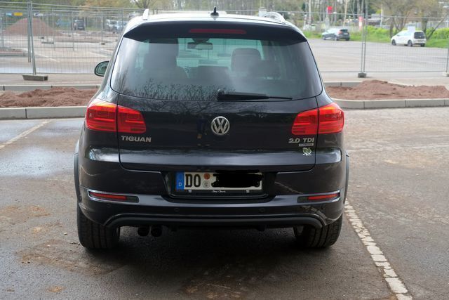 Gebraucht VW Tiguan R-line 190 PS (139 kW) 2012 Schwarz SUV