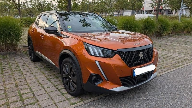 Orange Gebraucht 2020 Peugeot 2008 GT-line SUV | 16.990 € (Guter Preis) - Bild 1/4