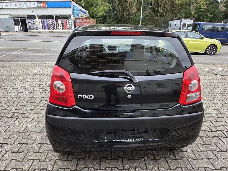 Gebraucht Nissan Pixo 50 PS (36 kW) 2012 Schwarz Kleinwagen