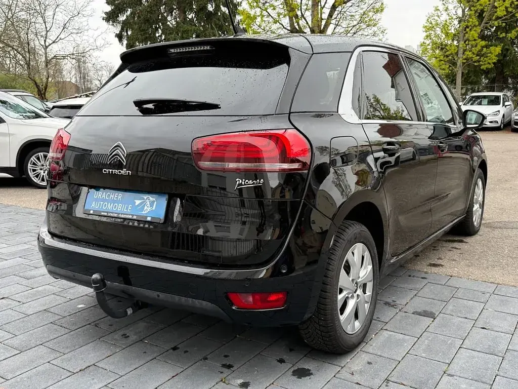 Gebraucht Citroën C4 Picasso 120 PS (88 kW) 2018 Schwarz Van / Kleinbus