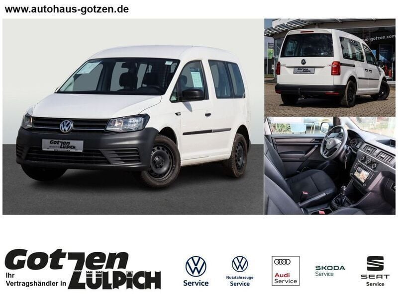 Weiß Gebraucht 2018 VW Caddy Basis Van / Kleinbus | 16.490 € (Guter Preis) - Bild 1/4