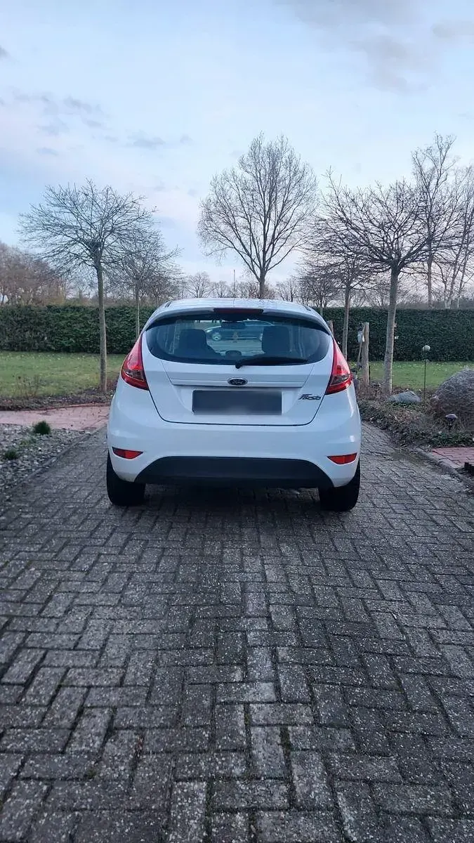 Gebraucht Ford Fiesta Trend 60 PS (44 kW) 2011 Weiß Kleinwagen
