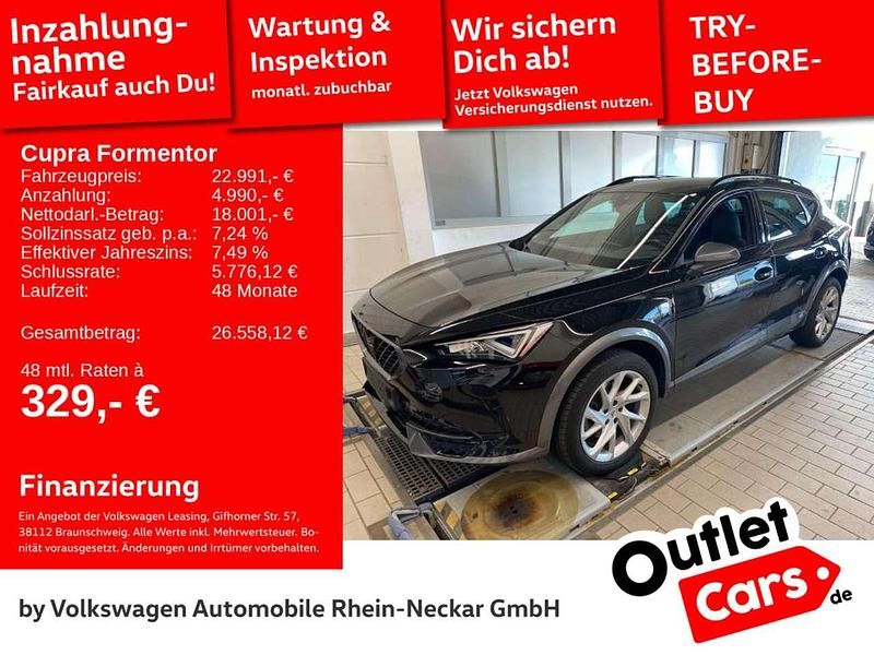 Mitternachtsschwarz metallic Gebraucht 2022 Cupra Formentor SUV | 22.991 € (Guter Preis) - Bild 1/3